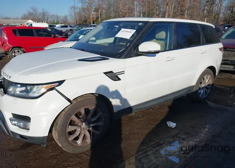 2016 Land Rover Range Rover Sport 3.0L V6 Supercharged Hse from USA, damaged, VIN SALWR2VF2GA650437